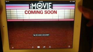 iMovie for iPad 2 demo and Review