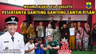 MOJANG JAJAKA DESA SUKALUYU PESERTANYA GANTENG GANTENG CANTIK BIDADARI