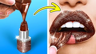 AMAZING MAKEUP TRANSFORMATION 💄🤎 Extreme Makeover Challenge By 123GO! LOL