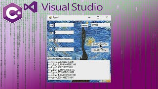 Microsoft Visual Studio C#. Циклические алгоритмы.