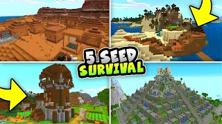 5 SEED SURVIVAL UNIK & KEREN TERBARU DI MCPE