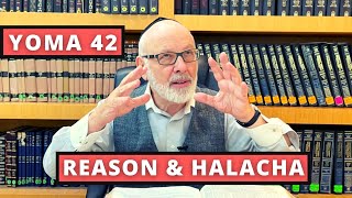 YOMA 42  - Reason and Halacha