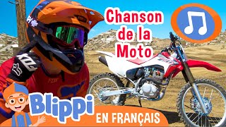 Chanson de la Moto | 🎵Blippi en Français -  Chansons pour enfants