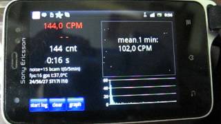 CCD noise radioactivity counter with Sr and Pu sources.