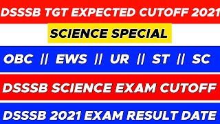 Dsssb tgt result 2021 | Science special | Dsssb | dsssb tgt result | Dsssb tgt cut off 2021 #Dsssb