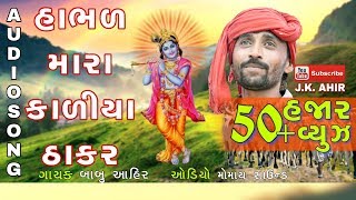 Habhad Mara Kadiya Thakar | હાભળ મારા કાળીયા ઠાકર | Babu Ahir | Audio Song