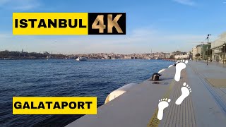 Спокойная расслабляющая утренняя прогулка / Galataport Istanbul