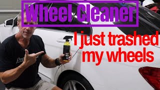 Car Wheel Cleaner: did the best car wheel cleaner trash my wheels??!!