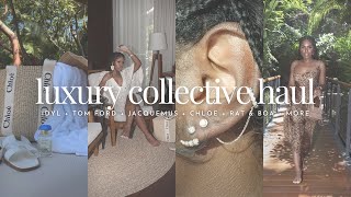 LUXURY COLLECTIVE HAUL: IDYL + TOM FORD + JACQUEMUS + CHLOE + RAT & BOA + ANDREA IYAMAH | iDESIGN8