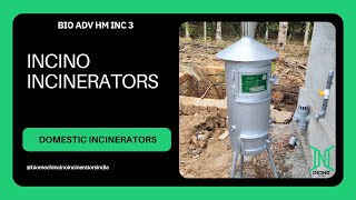 Incinerators for home | BIO ADV HM INC 3 Portable Incinerator | Incino Incinerators | Manage Waste