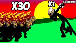 Mini Griffons Vs Final Boss | How Many Griffons Can Defeat Final Boss (Insane) | Stick War Legacy