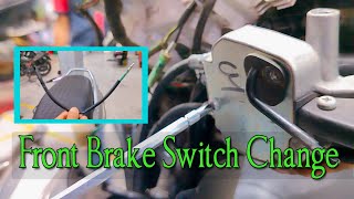 Activa BS6 Break Switch Change || Activa 6G BS6 self problem||#activa #ratheeshtkd