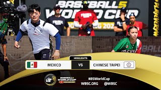 Highlights | Game 32 MEX v TPE | WBSC Baseball5 World Cup 2024