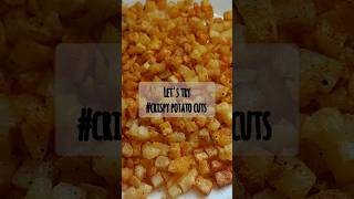 wanna try some crispy potato cuts?? here you go!!😉 #foodblogger #priyaskitchen #potatolove #shorts