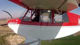 Aerial Photoshoot in a Husky A-1B