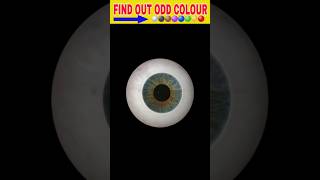 Eye's vision Test | Find out colours #quiztime #iqtest #braintest  #shortsfeed #shorts