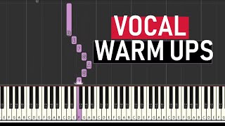 ♬ VOCAL WARM UPS #6 (BARITONE RANGE A2- A4) MAJOR SCALES - By Soulphonic ♬