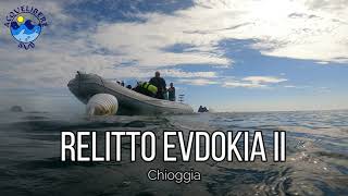 Ottima visibilità sul Relitto Evdokia II a Chioggia | Immersione sui Relitti di Chioggia Agosto 2022