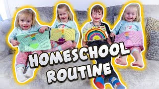 Homeschool Routine - Lockdown Coronavirus | The Galballys