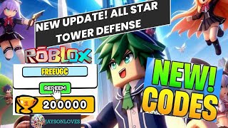 (2024) ALL NEW SECRET OP CODES! WHAT’S INSIDE THE NEW ALL STAR TOWER DEFENSE UPDATE? INSANE REWARDS!