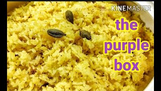 Easiest YELLOW PULAO with minimum ingredients available at home..... LOCKDOWN special...