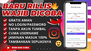 Terbaru!🔥 Cara Menambah Followers Instagram Gratis Tanpa Akun Tumbal Permanen Sepuasnya