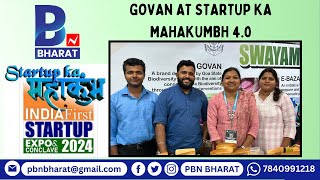 #PBNBHARAT : GOVAN AT STARTUP KA MAHAKUMBH 4.0