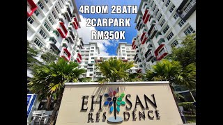 Ehsan Residence @ Sepang 1170sf 4Bedroom 2Bathroom 2Carpark