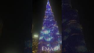 Bujkhalifa light show #burjkhalifa #dubai#dubaimall#music#waterfountain#Emar#burjpark#lightshows