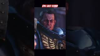 W40K Space Marine 2 Epic Final Stand Against Chaos #shorts #gaming  #spacemarine2  #warhammer40k