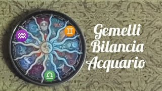 Gemelli ♊ Bilancia ♎ Acquario ♒ settimana dal 18 al 24 novembre