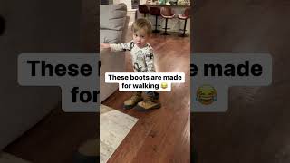 Daddy’s boots #funny