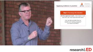 Kevan Collins speaks at researchED 2013 - Part 4 of 5