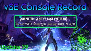 vSE Console Record by Eternal (272859) Mk Sorc