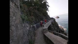 Monterosso to Vernazza hike, leaving Monterosso. June 2023 @ Strolling Places