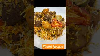 SINDHI BIRYANI RECIPE          #sindhibiryanirecipe #easyrecipe #shorts #rizwanaskitchen  #viral