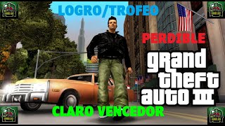 GTA 3 REMASTERED/PS5/LOGRO/TROFEO (PERDIBLE) CLARO VENCEDOR