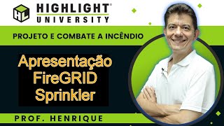 FireGRID Cálculo Hidráulico Rede de Sprinkler em GRID Anel Grelha Malha projetos de Galpão.