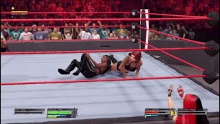 WWE2K22 RAW EMERALD LYNX VS KELLY LUTHOR