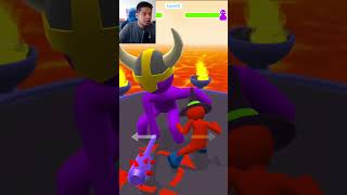 NOOB VS PRO VS HACKER EN GIANT RUSH #shorts #shortsfeed #giantrush