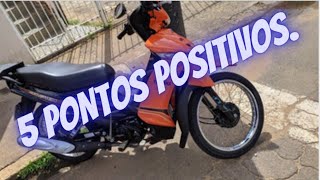 5 PONTOS POSITIVO DA YAMAHA CRYPTON (Giliard Barros)