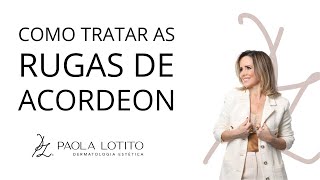 Rugas de acordeon: como tratar? #shorts #rugas #estética #dermatologia #dermatologista