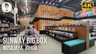 Walking In Sunway Big Box | BookXcess | Box In Box | Shopping Mall | Walking Tour 2022 [4K]