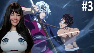 FULLY RECOVERED TANJIRO JOINS THE HASHIRA TRAINING!! DEMON SLAYER SEASON 4 EPISODE 3 REACTION