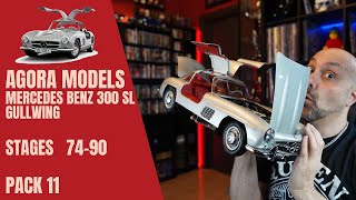 Mercedes Benz 300SL - GullWing - Agora Models - Pack 11 - Stages 74-90