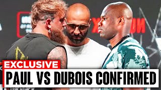 BREAKING: Jake Paul VS Daniel Dubois Fight CONFIRMED