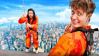 WALKING ON EDGE OF A SKYSCRAPER! w/ Matt Rife