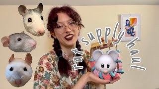 RAT SUPPLY HAUL (+ a lil cage tour💩)