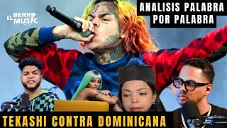 TEKASHI CONTRA REPÚBLICA DOMINICANA ANALISIS PALABRA POR PALABRA YAILIN LA MAS VIRAL #tekashi69