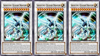 (Yu-Gi-Oh!) Shooting Quasar Dragon Deck laval  Master Rules 2020 Revision (YGOPRO)